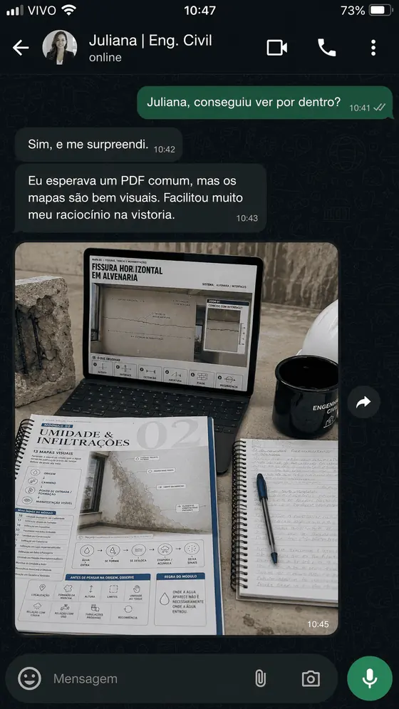 Depoimento de cliente 5 sobre o Atlas Visual das Patologias