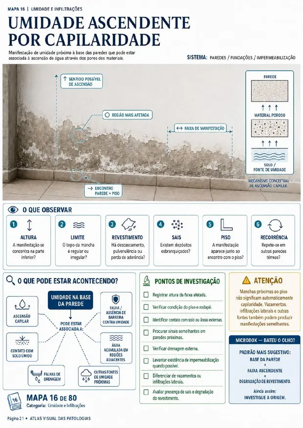Mapa visual 16 — Umidade ascendente por capilaridade