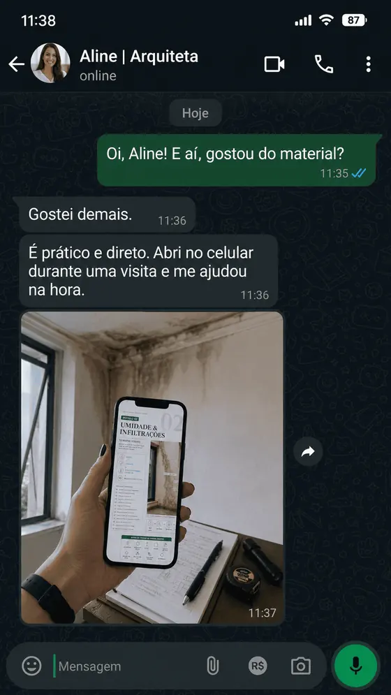Depoimento de cliente 3 sobre o Atlas Visual das Patologias
